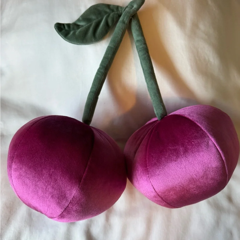 Room Essentials Cherry Decor/ Pillow Plush Plushie